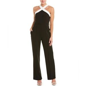 DONNA MORGAN Woman’s Cross Neck Jumpsuit | Size 10 |